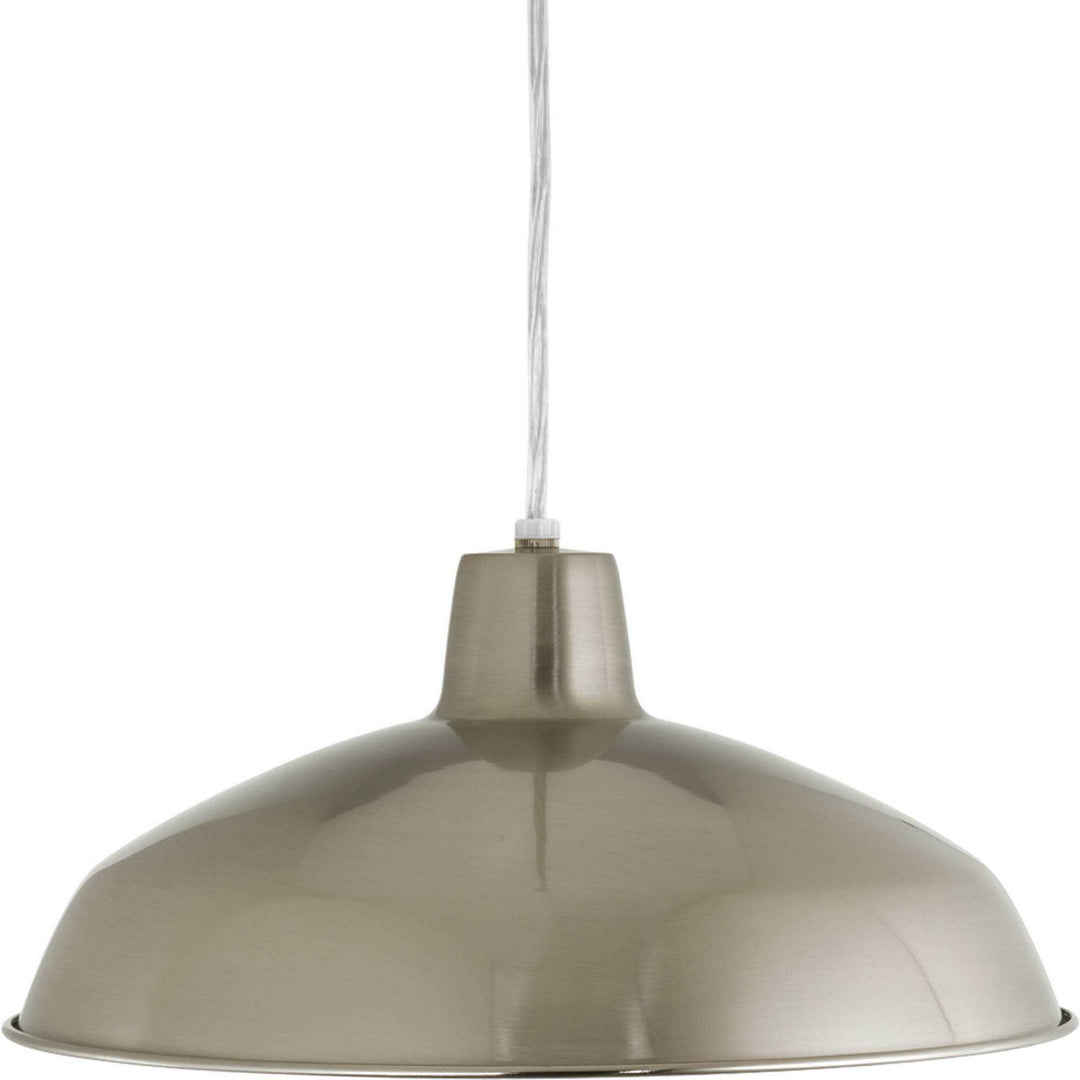 Progress Metal Shade Pendant P5094-09 Pendant Light - Brushed Nickel