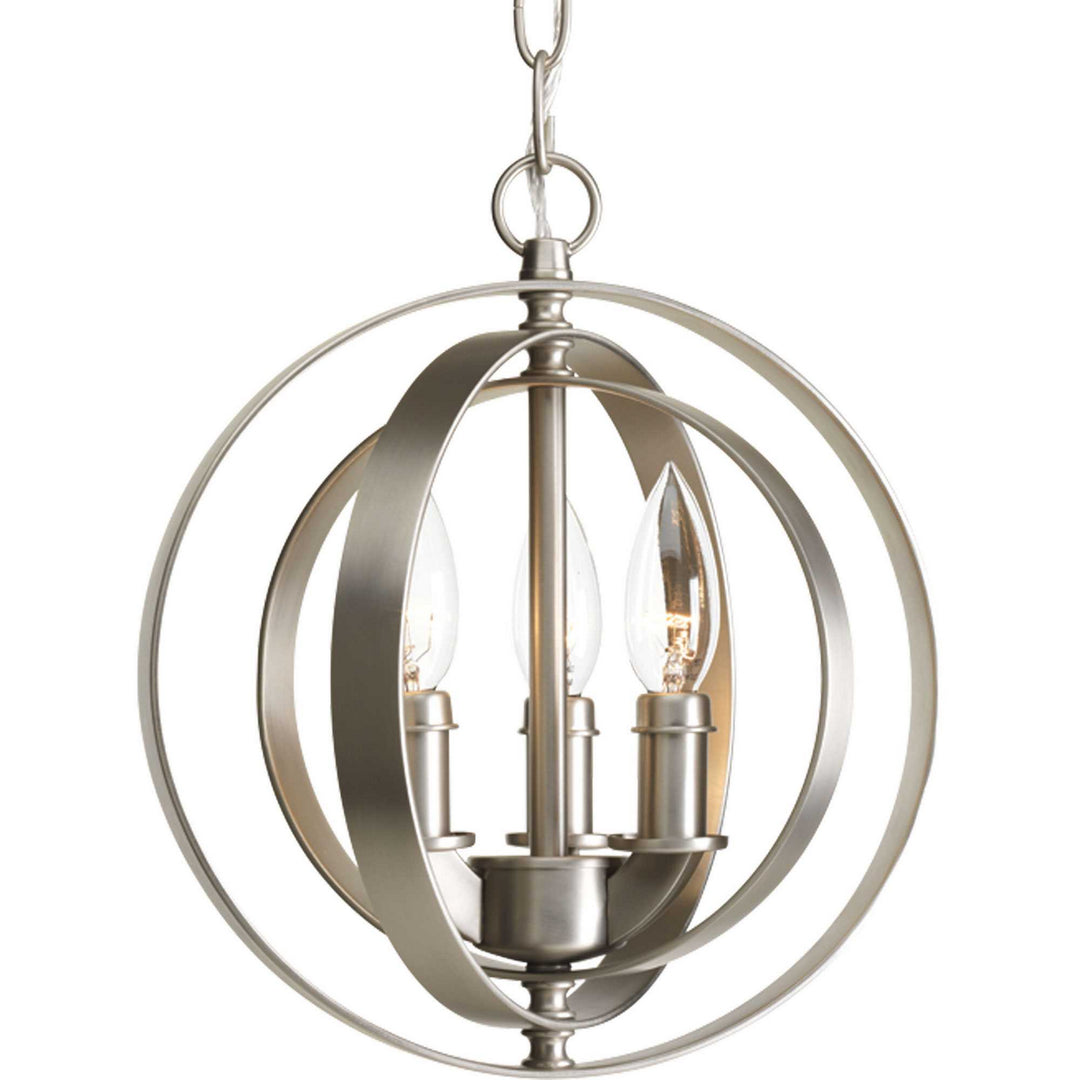 Progress Equinox P5142-126 Pendant Light - Burnished Silver