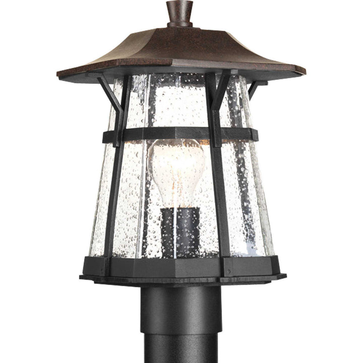 Progress Lighting P5479-84 Derby One Light Post Lantern Outdoor Bronze / Dark