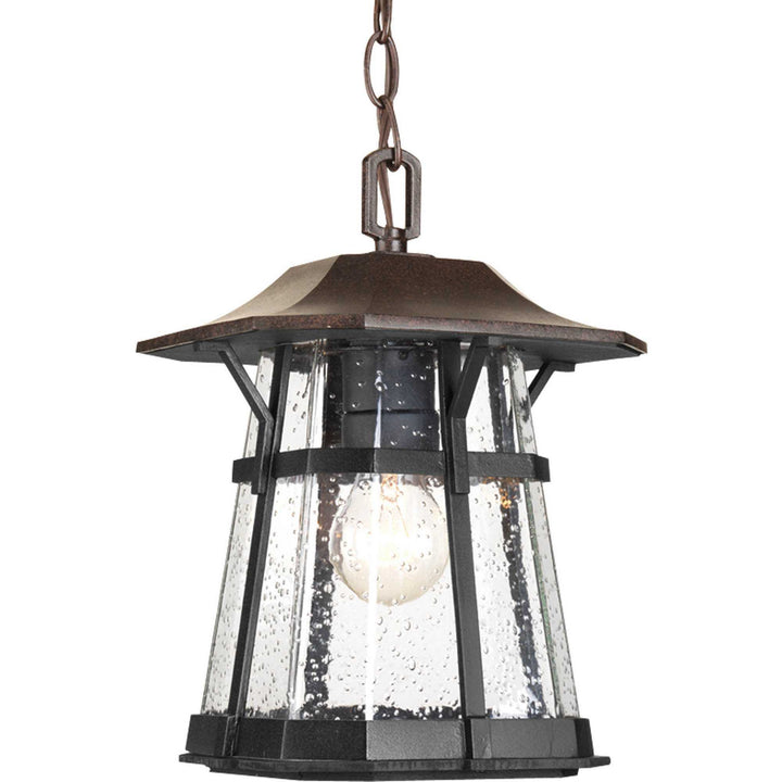 Progress Lighting P5579-84 Derby One Light Hanging Lantern Outdoor Bronze / Dark
