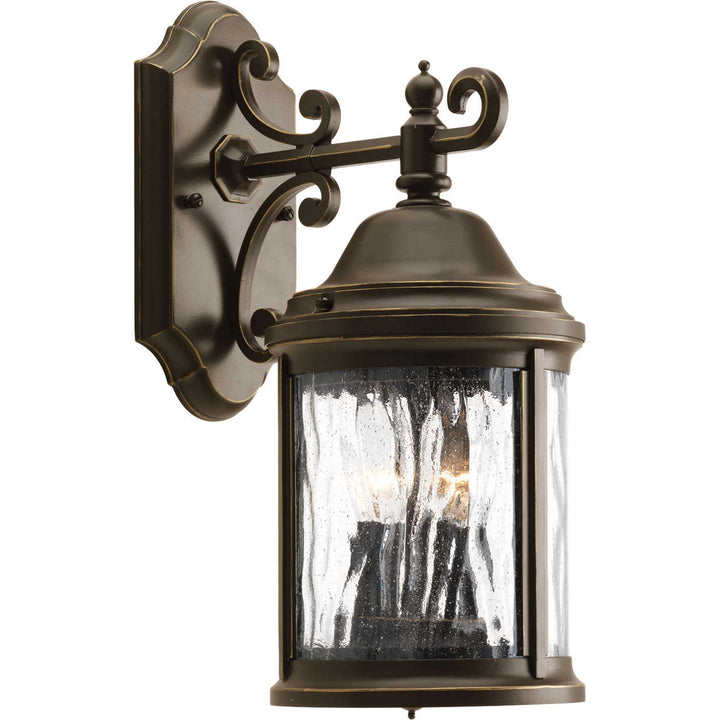 Progress Lighting P5649-20 Ashmore Two Light Wall Lantern Outdoor Bronze / Dark