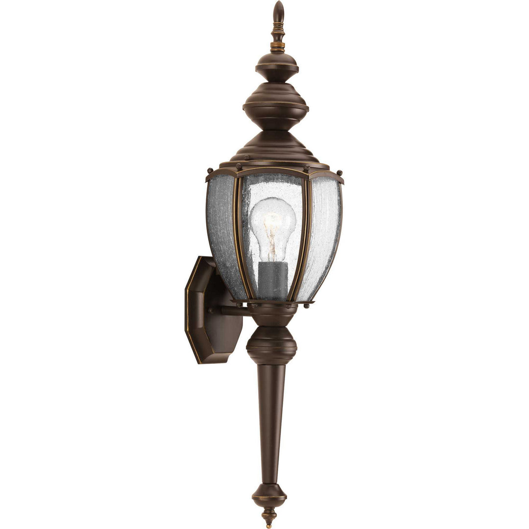 Progress Lighting P5767-20 Roman Coach One Light Wall Lantern Outdoor Bronze / Dark