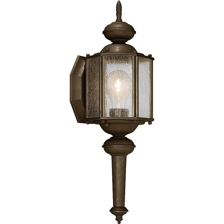 Progress Lighting P5773-20 Roman Coach One Light Wall Lantern Outdoor Bronze / Dark
