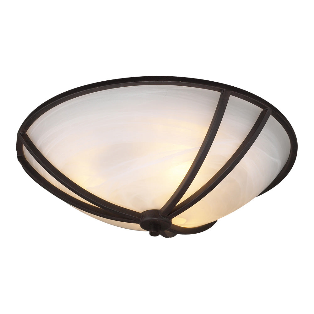 PLC Highland 14863 ORB Ceiling Light - Oil Rubbed Bronze