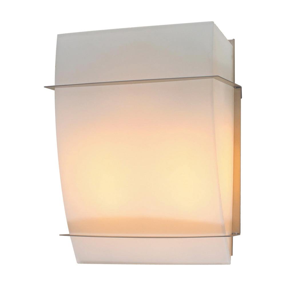 PLC Enzo-II 21064 SN Wall Light - Satin Nickel