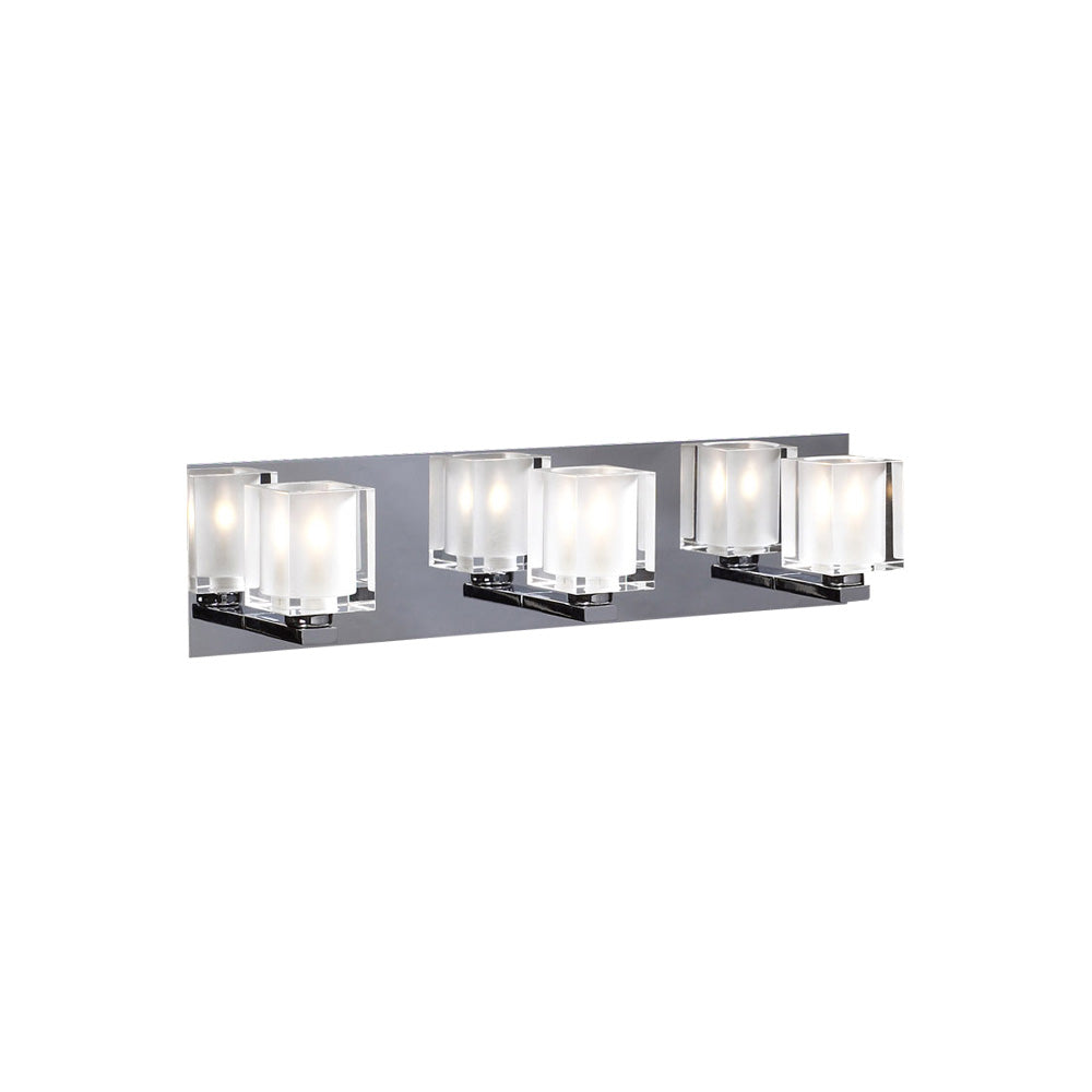 PLC Glacier 3483 PC Bath Vanity Light 20 in. wide - Polished Chrome