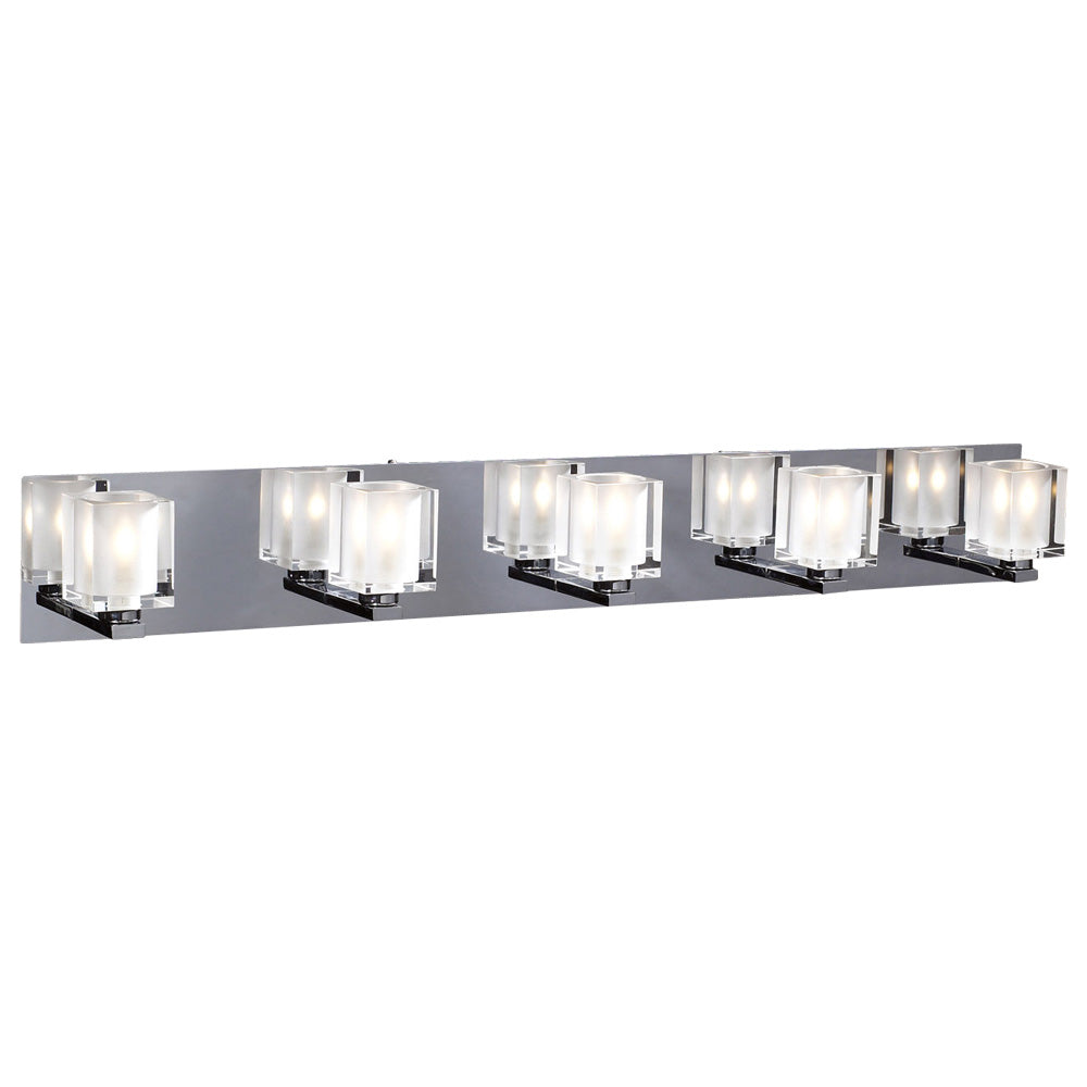 PLC Glacier 3485 PC Bath Vanity Light 36 in. wide - Polished Chrome