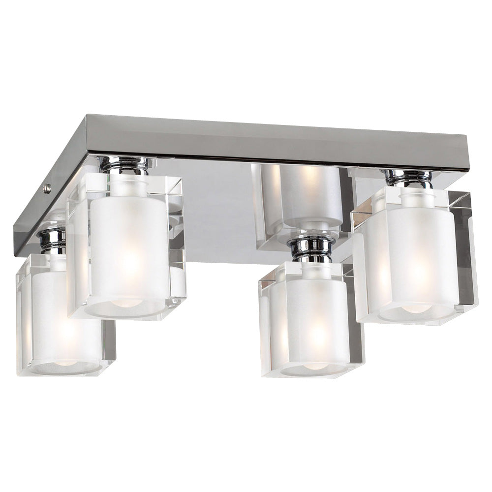 PLC Glacier 3486 PC Ceiling Light - Polished Chrome