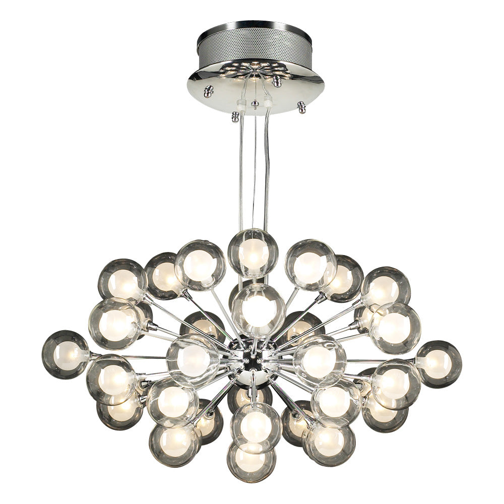 PLC Coupe 72108 PC Chandelier Light - Polished Chrome