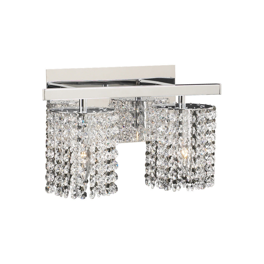 PLC Rigga 72192 PC Bath Vanity Light 14 in. wide - Polished Chrome