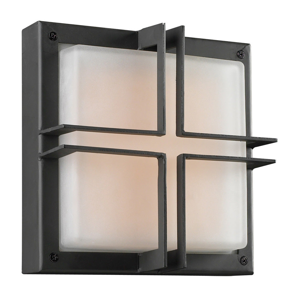 Plc Lighting 8026 BZ Piccolo One Light Outdoor Fixture Outdoor Bronze / Dark