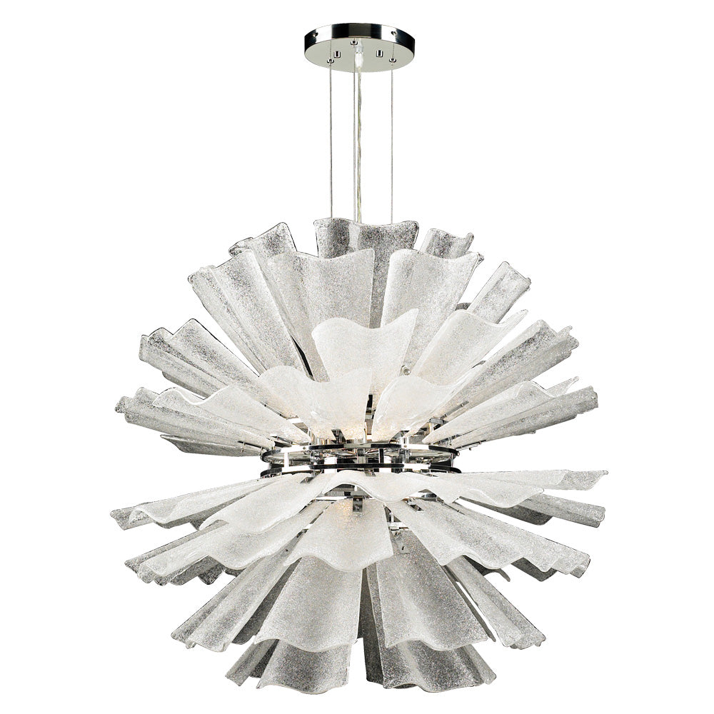 PLC Enigma 82333 PC Chandelier Light - Polished Chrome