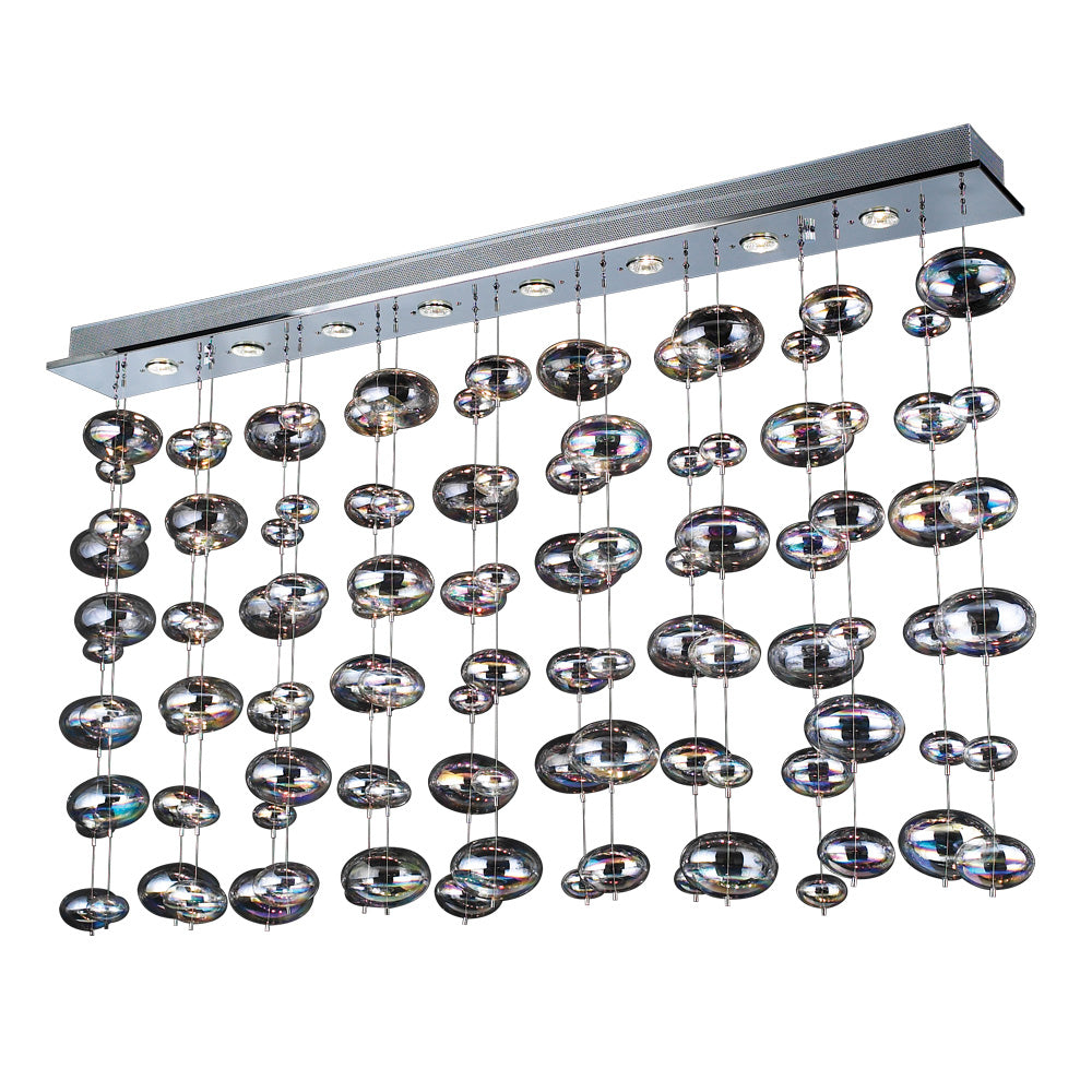 PLC Bubble 96959 PC Ceiling Light - Polished Chrome