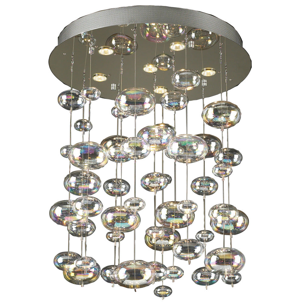 PLC Bubble 96964 PC Pendant Light - Polished Chrome