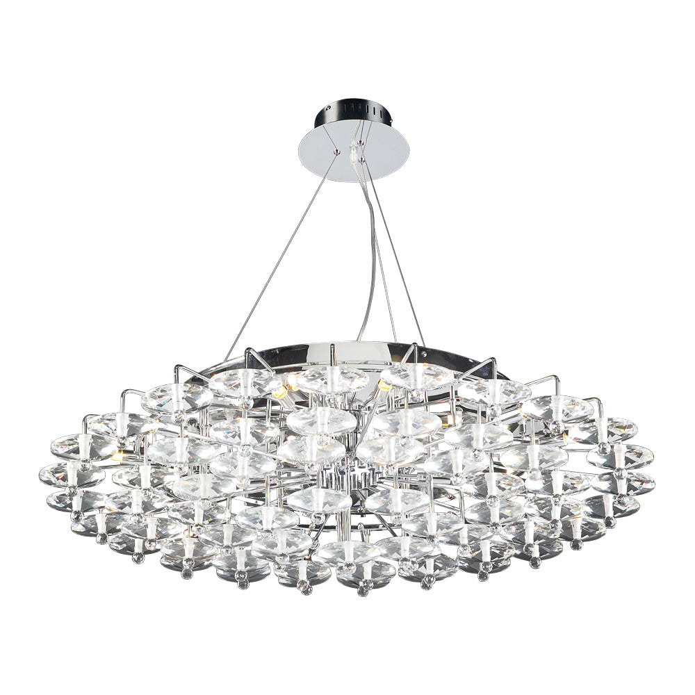PLC Diamente 96987 PC Pendant Light - Polished Chrome