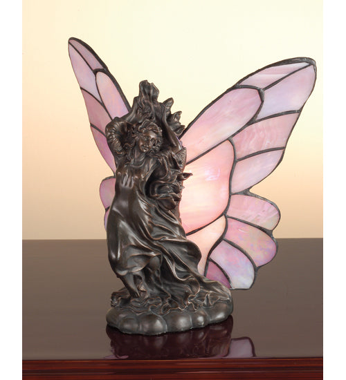 Meyda Tiffany Lighting 50427 Drifting Fairy One Light Accent Lamp Lamp Bronze / Dark