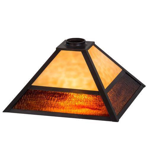 Meyda Tiffany Lighting 50436 Mission Shade Lamp Shade Bronze / Dark