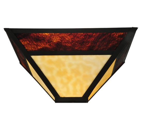 Meyda Tiffany Lighting 128955 Mission One Light Torchiere Lamp Bronze / Dark