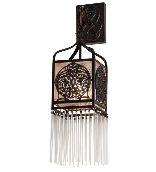 Meyda Tiffany Celtic Knot 50513 Wall Light - Mahogany Bronze