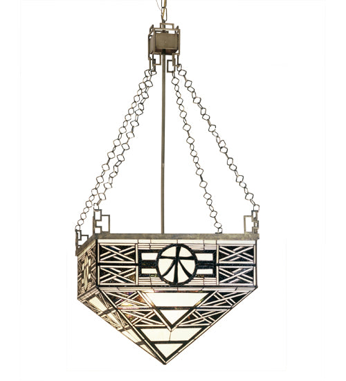 Meyda Tiffany Shu 50551 Pendant Light - Vintage Copper, Transparent Copper