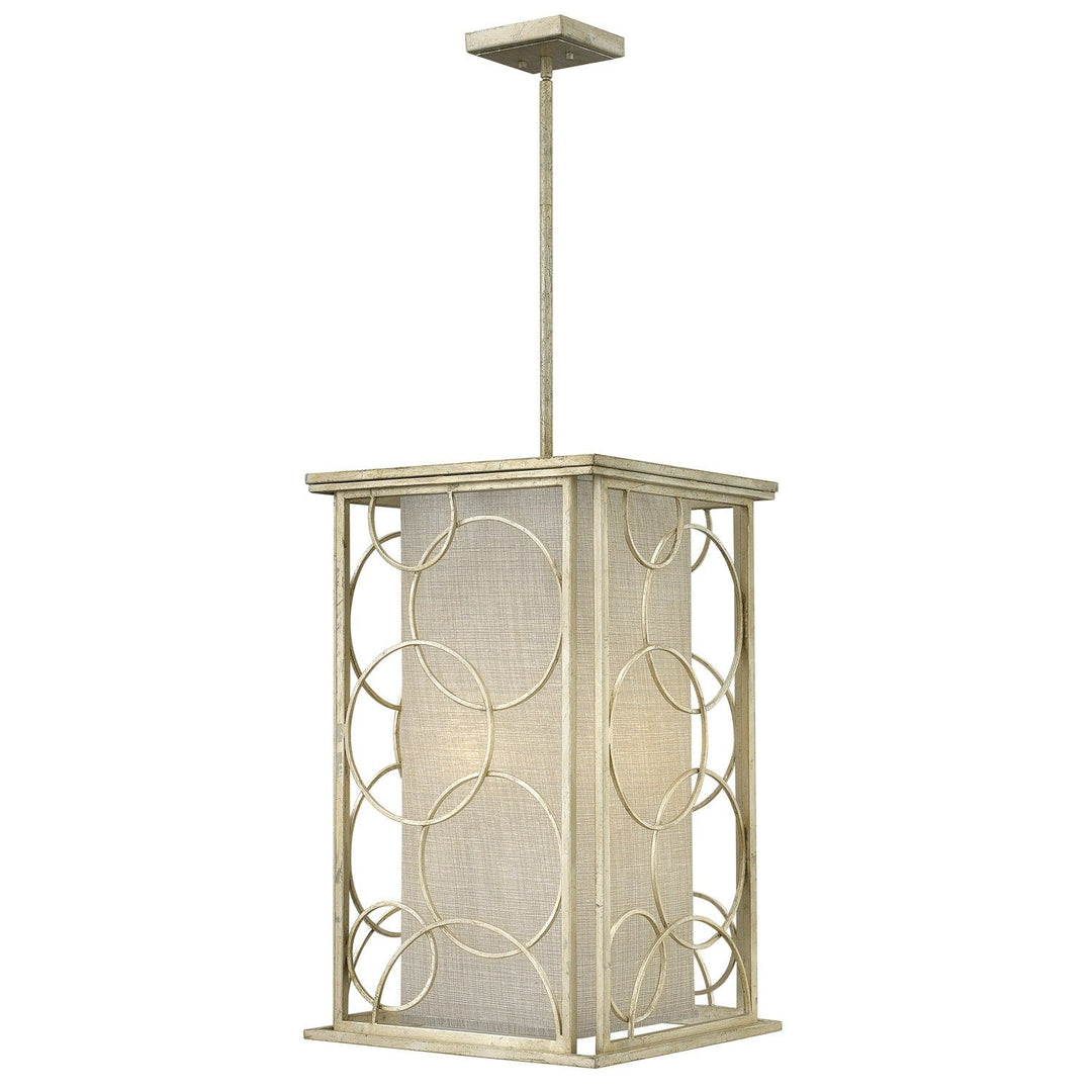 Hinkley Flourish 3284SL Pendant Light - Silver Leaf