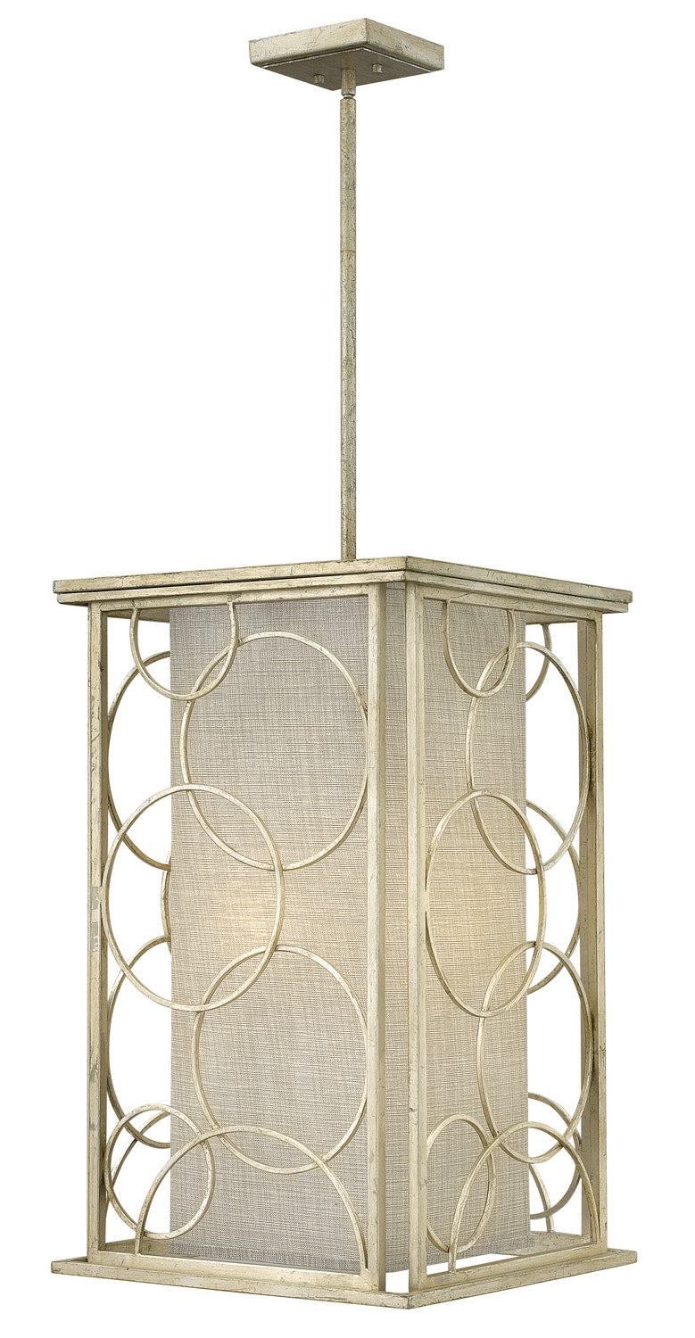 Hinkley Flourish 3284SL Pendant Light - Silver Leaf