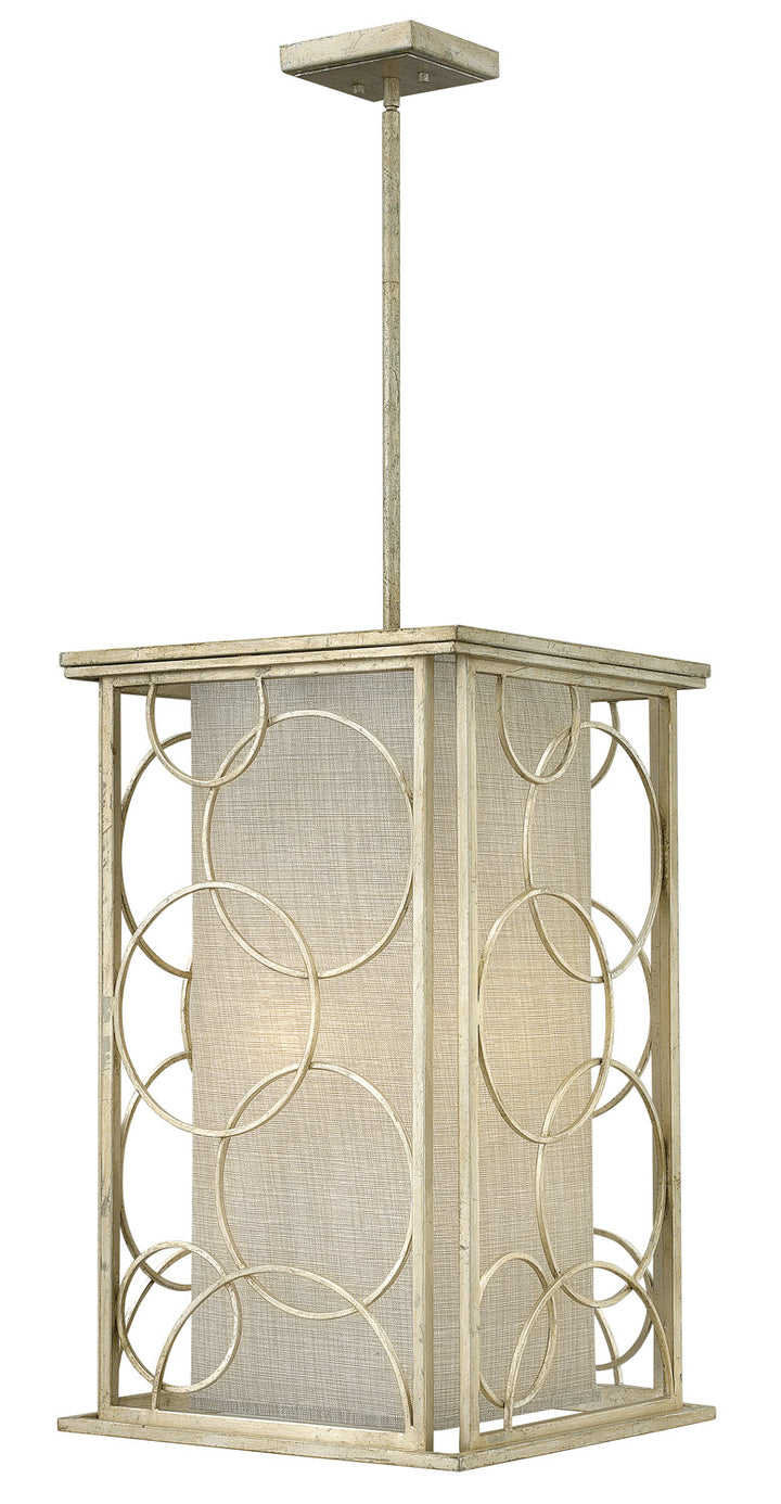 Hinkley Flourish 3284SL Pendant Light - Silver Leaf