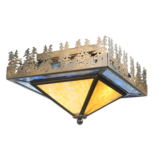 Meyda Tiffany Pine Lake 50591 Ceiling Light - Antique Copper