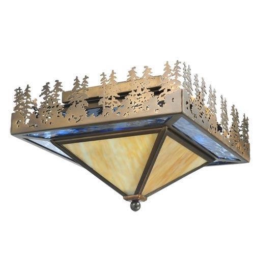 Meyda Tiffany Pine Lake 50591 Ceiling Light - Antique Copper