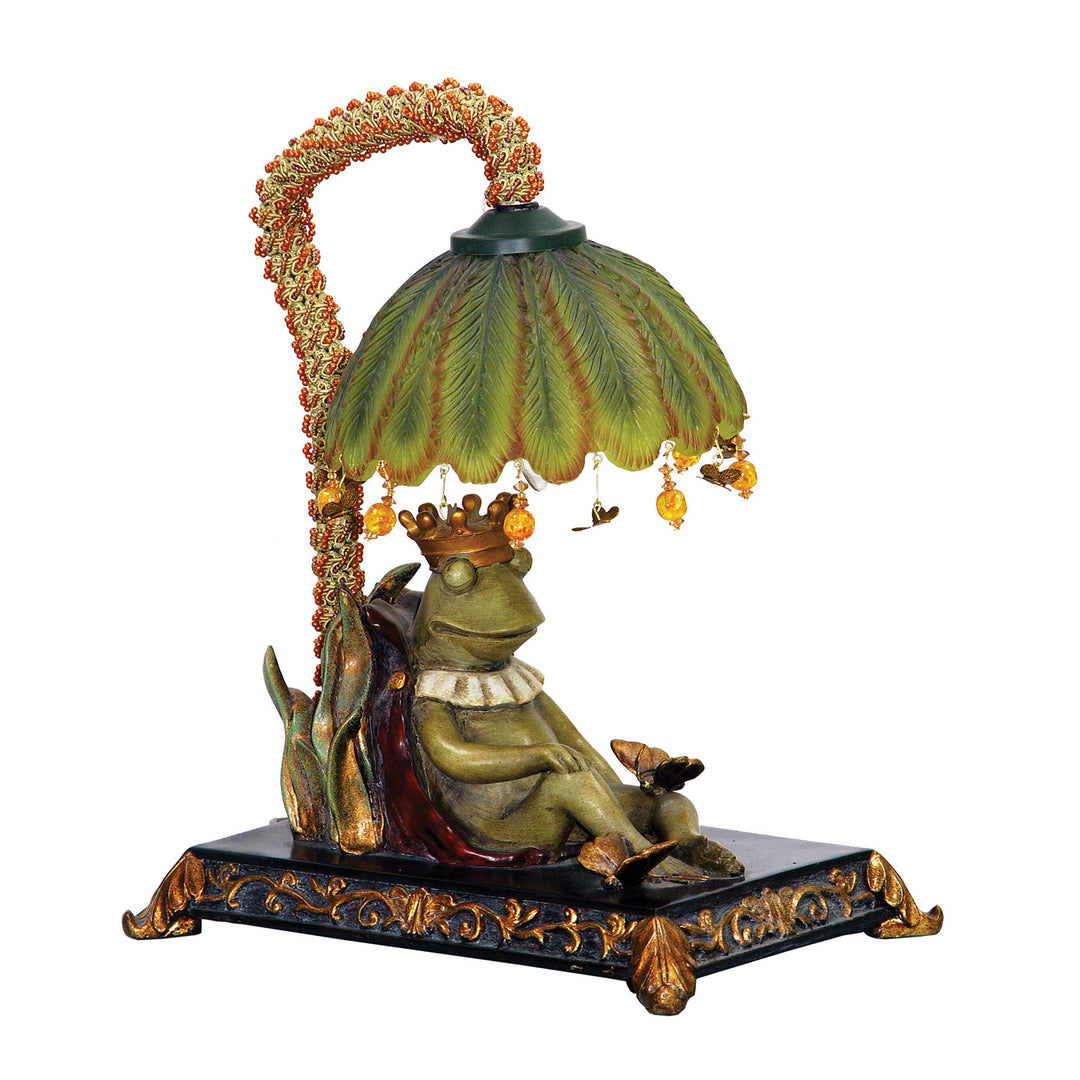 Elk Lighting 91-740  Sleeping King Frog Lamp Multicolor