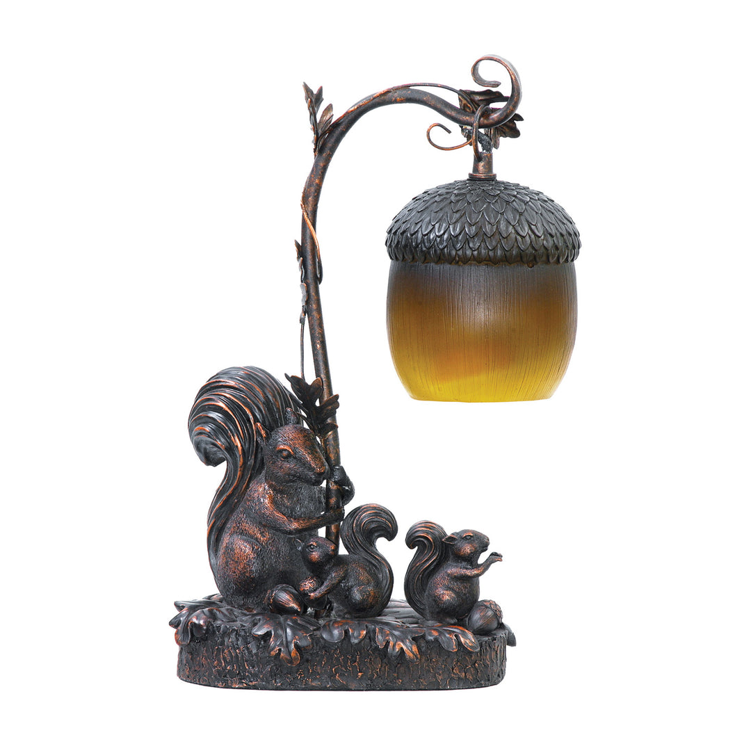 Elk Lighting 91-768  Squirrel Acorn Light Lamp Bronze