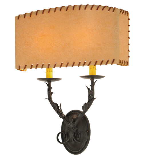 Meyda Tiffany Ranchero 50679 Wall Light - Timeless Bronze,Custom