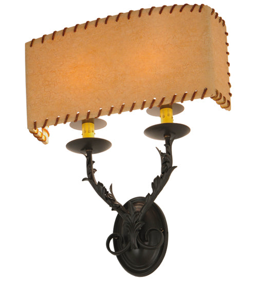 Meyda Tiffany Ranchero 50679 Wall Light - Timeless Bronze,Custom