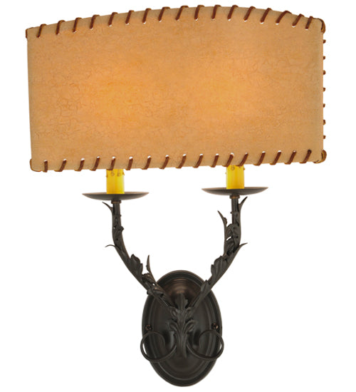 Meyda Tiffany Ranchero 50679 Wall Light - Timeless Bronze,Custom