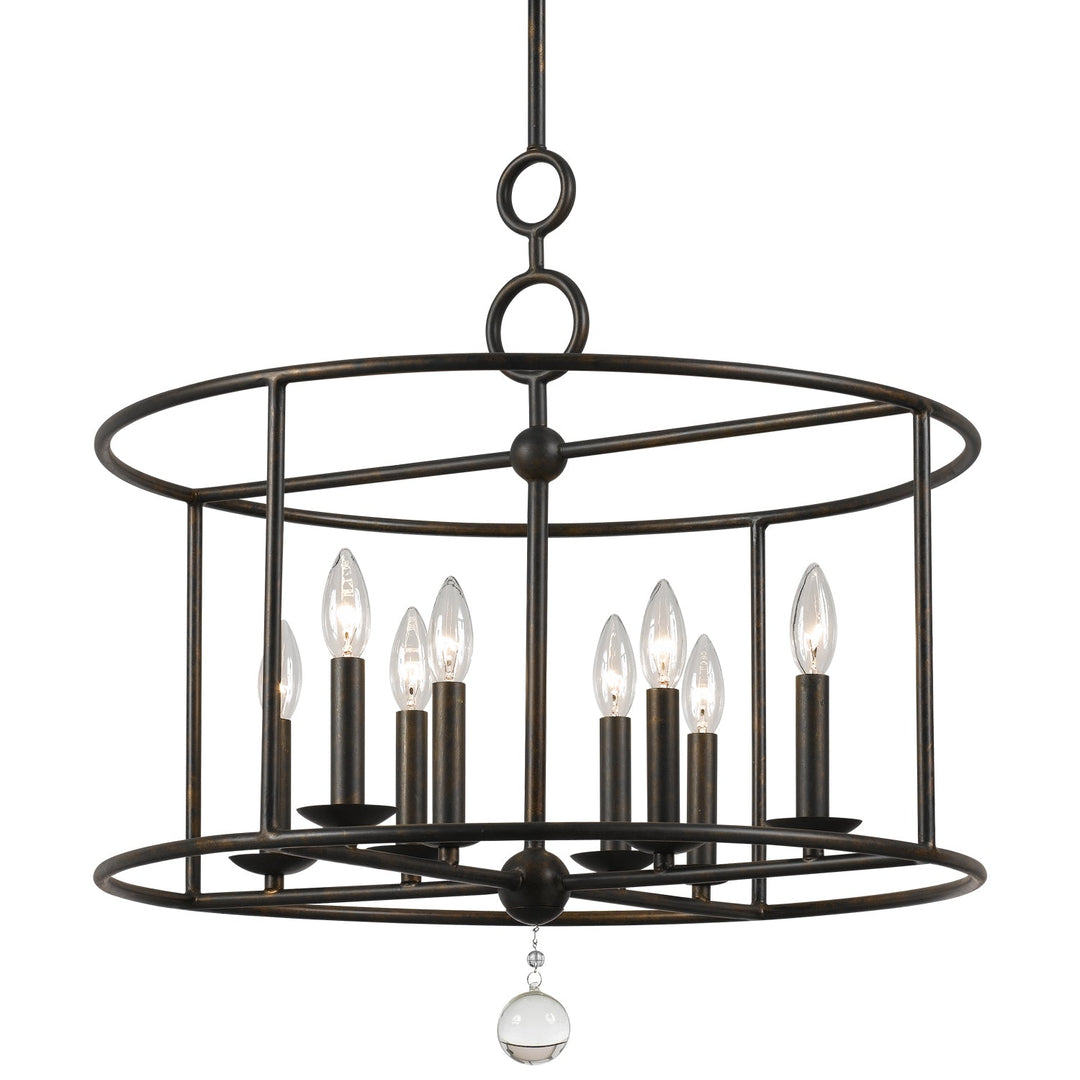 Crystorama Cameron 9166-EB Chandelier Light - English Bronze