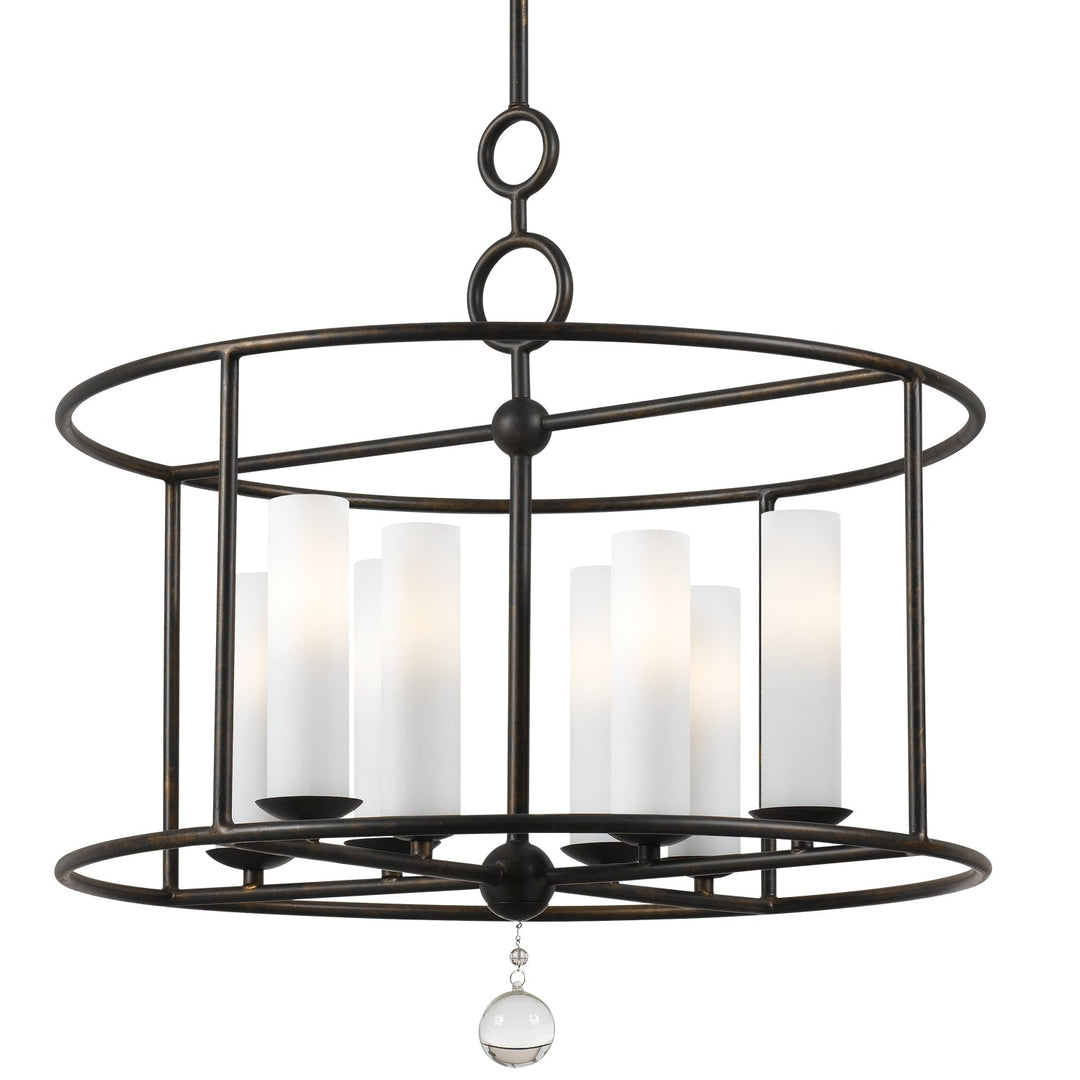 Crystorama Cameron 9266-EB Chandelier Light - English Bronze
