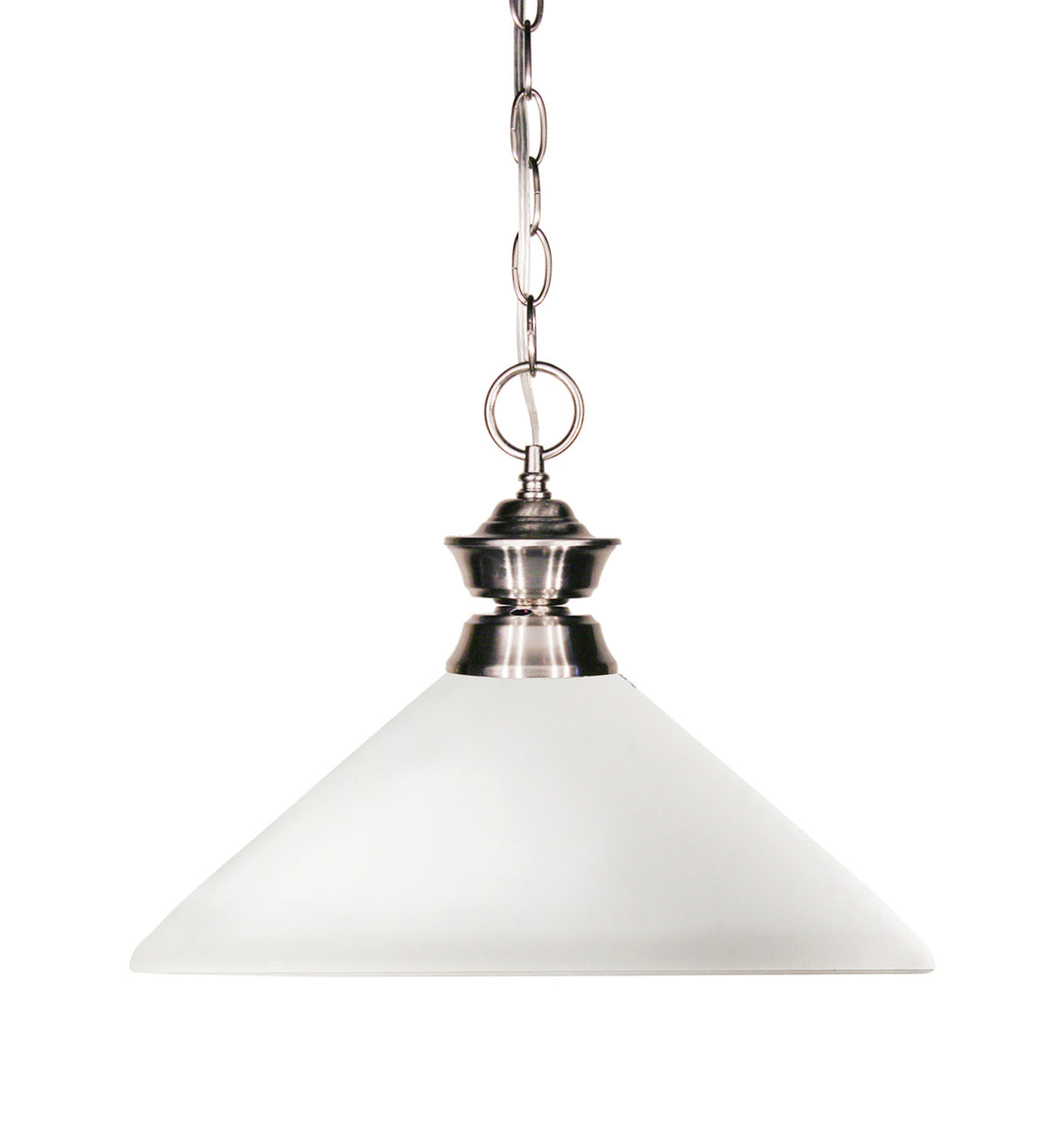 Z-Lite Shark 100701BN-AMO14 Pendant Light - Brushed Nickel