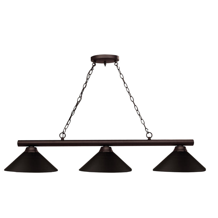 Z-Lite Shooter 155-3BRZ-MBRZ Pendant Light - Bronze