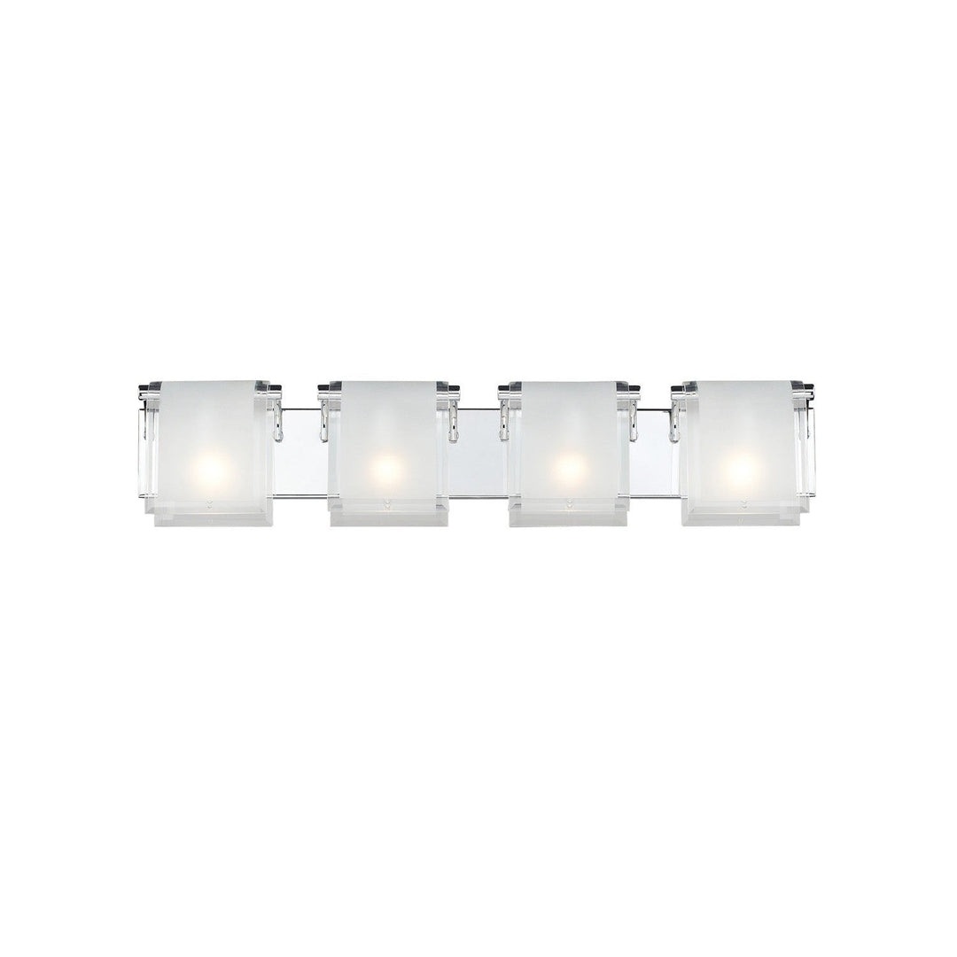 Z-Lite Zephyr 169-4V Bath Vanity Light 31 in. wide - Chrome