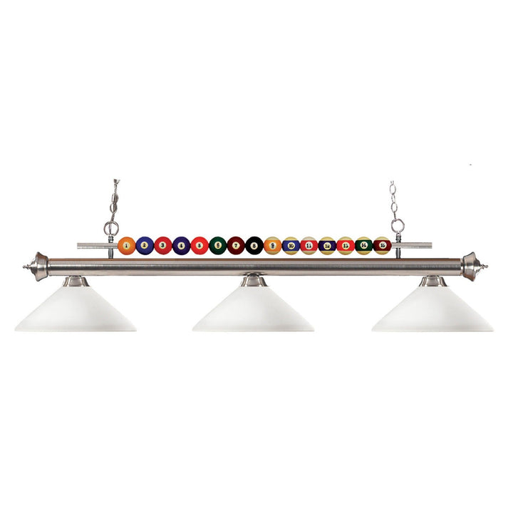 Z-Lite Shark 170BN-AMO14 Pendant Light - Brushed Nickel