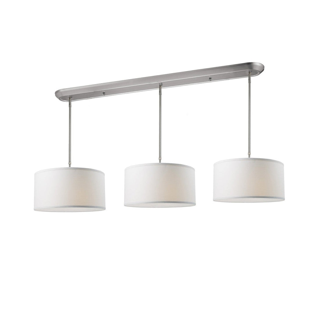 Z-Lite Albion 171-16-3W Pendant Light - Brushed Nickel