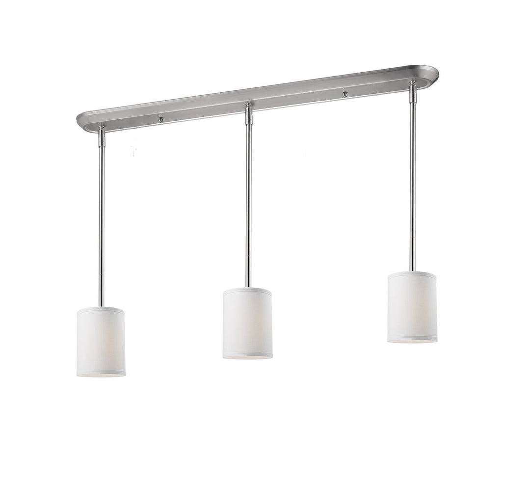 Z-Lite Albion 171-6-3W Pendant Light - Brushed Nickel