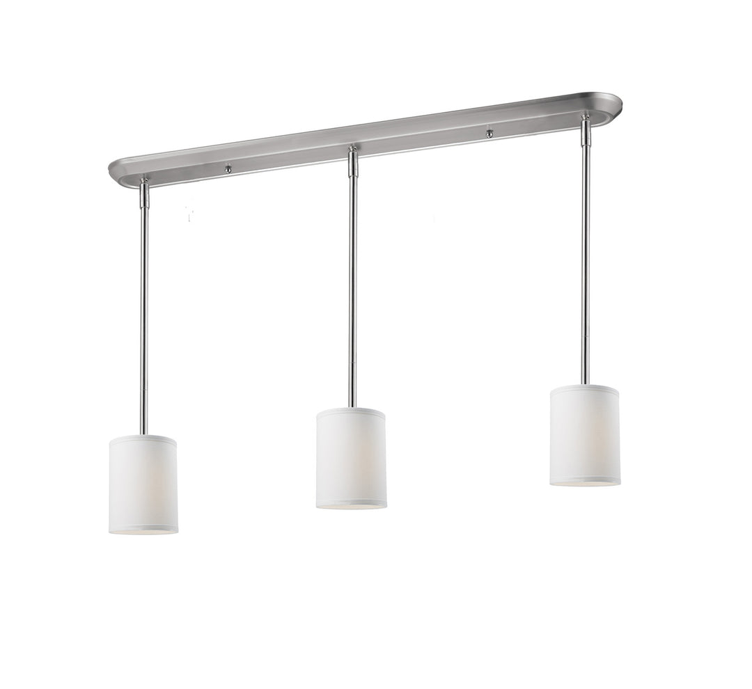 Z-Lite Albion 171-6-3W Pendant Light - Brushed Nickel