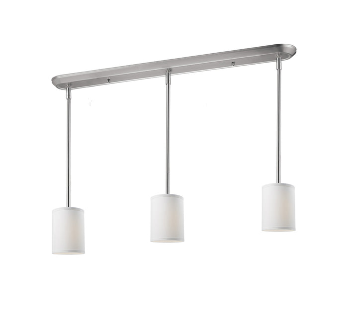 Z-Lite Albion 171-6-3W Pendant Light - Brushed Nickel
