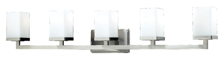 Z-Lite Tidal 1900-5V Bath Vanity Light 40 in. wide - Brushed Nickel