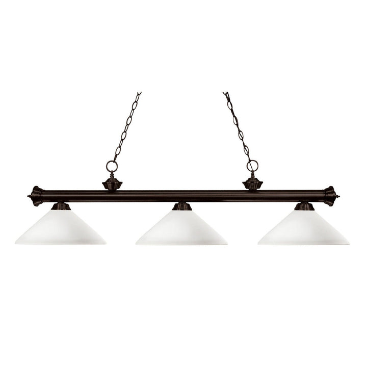 Z-Lite Riviera 200-3BRZ-AMO14 Pendant Light - Bronze
