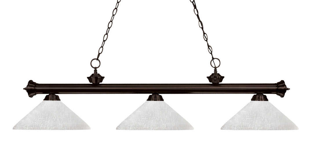 Z-Lite Riviera 200-3BRZ-AWL14 Pendant Light - Bronze