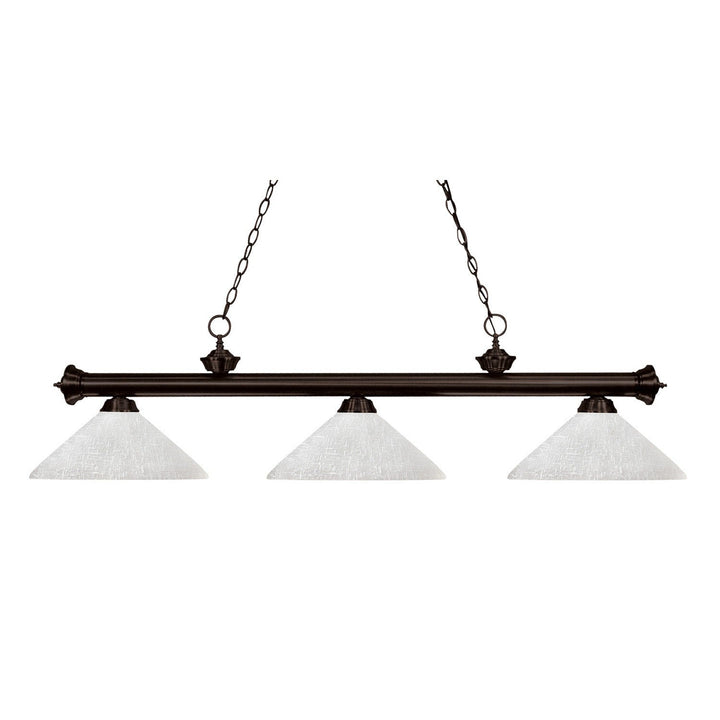 Z-Lite Riviera 200-3BRZ-AWL14 Pendant Light - Bronze