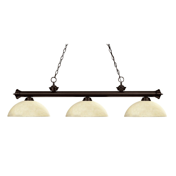 Z-Lite Riviera 200-3BRZ-DGM14 Pendant Light - Bronze