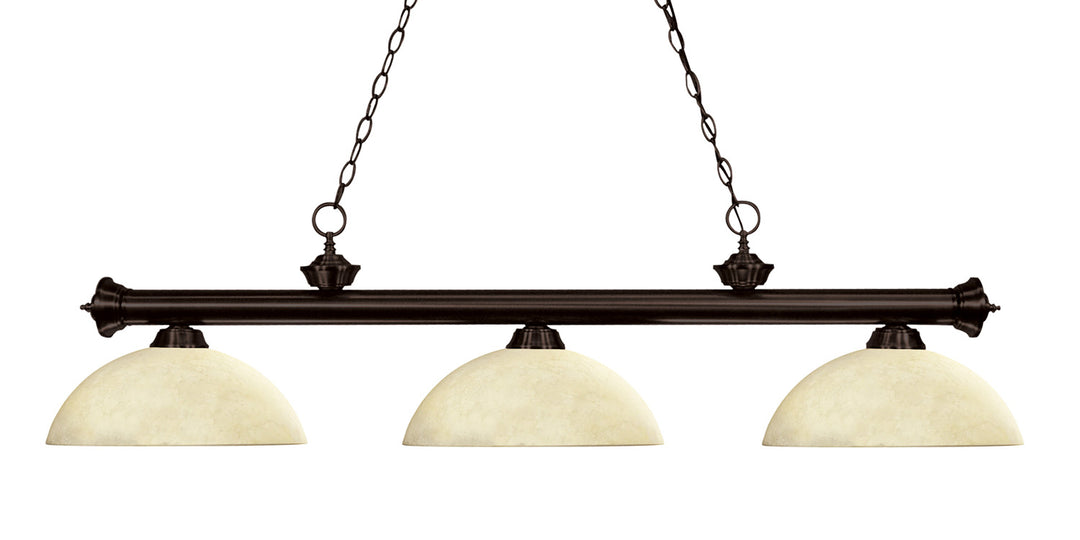 Z-Lite Riviera 200-3BRZ-DGM14 Pendant Light - Bronze